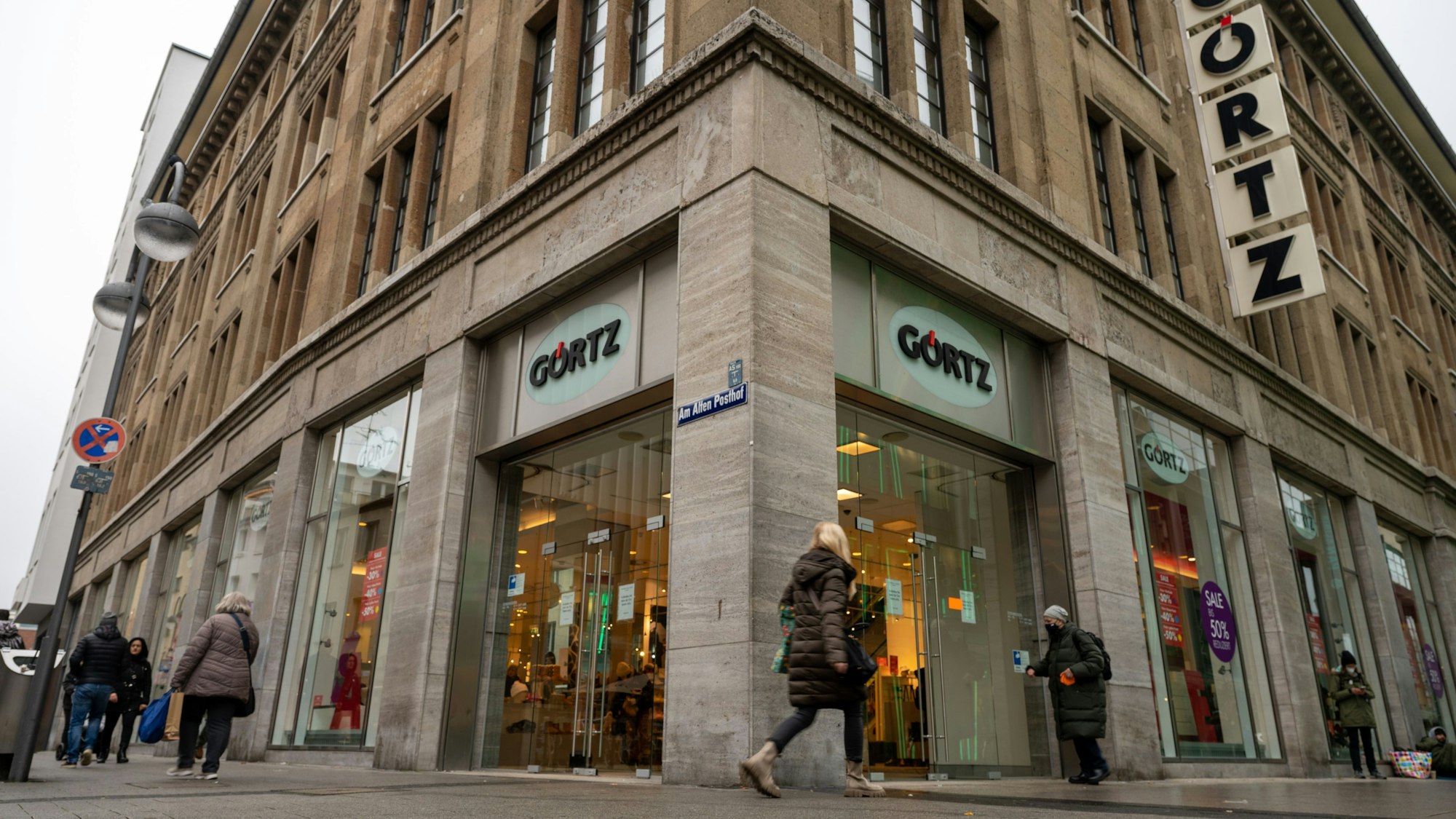 Die Görtz-Filiale in der Zeppelinstraße.