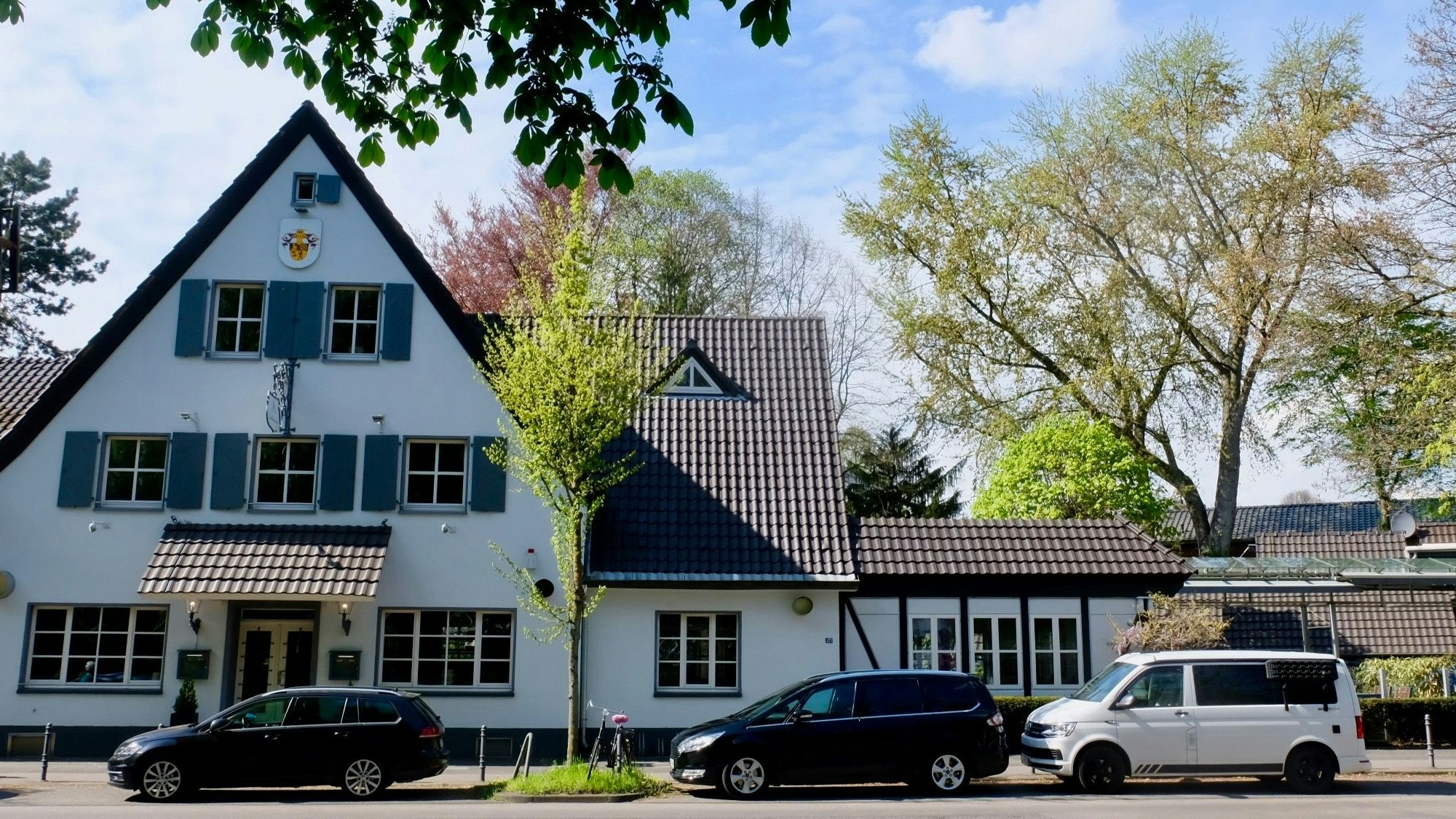 Straßenansicht der Mühle