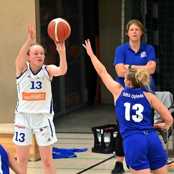 25.09.2022, Basketball-BBZ Opladen - Bad Homburg
links: Greta Kröger (OPL)
Foto: Uli Herhaus