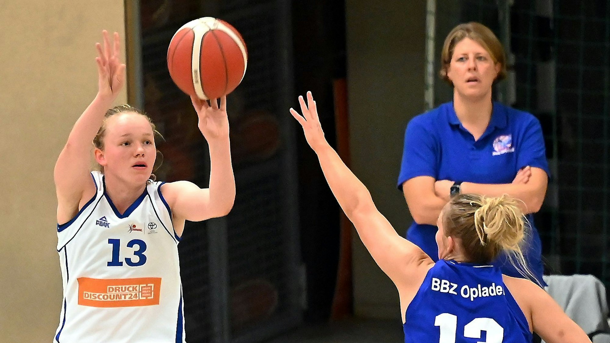 25.09.2022, Basketball-BBZ Opladen - Bad Homburg
links: Greta Kröger (OPL)
Foto: Uli Herhaus