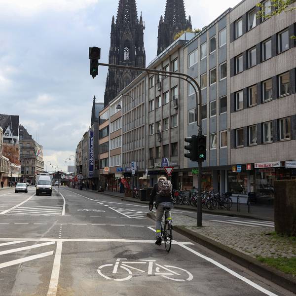Das Bild zeigt die Trankgasse am Dom.