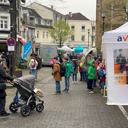Umweltmarkt rund um den Burscheider Marktplatz