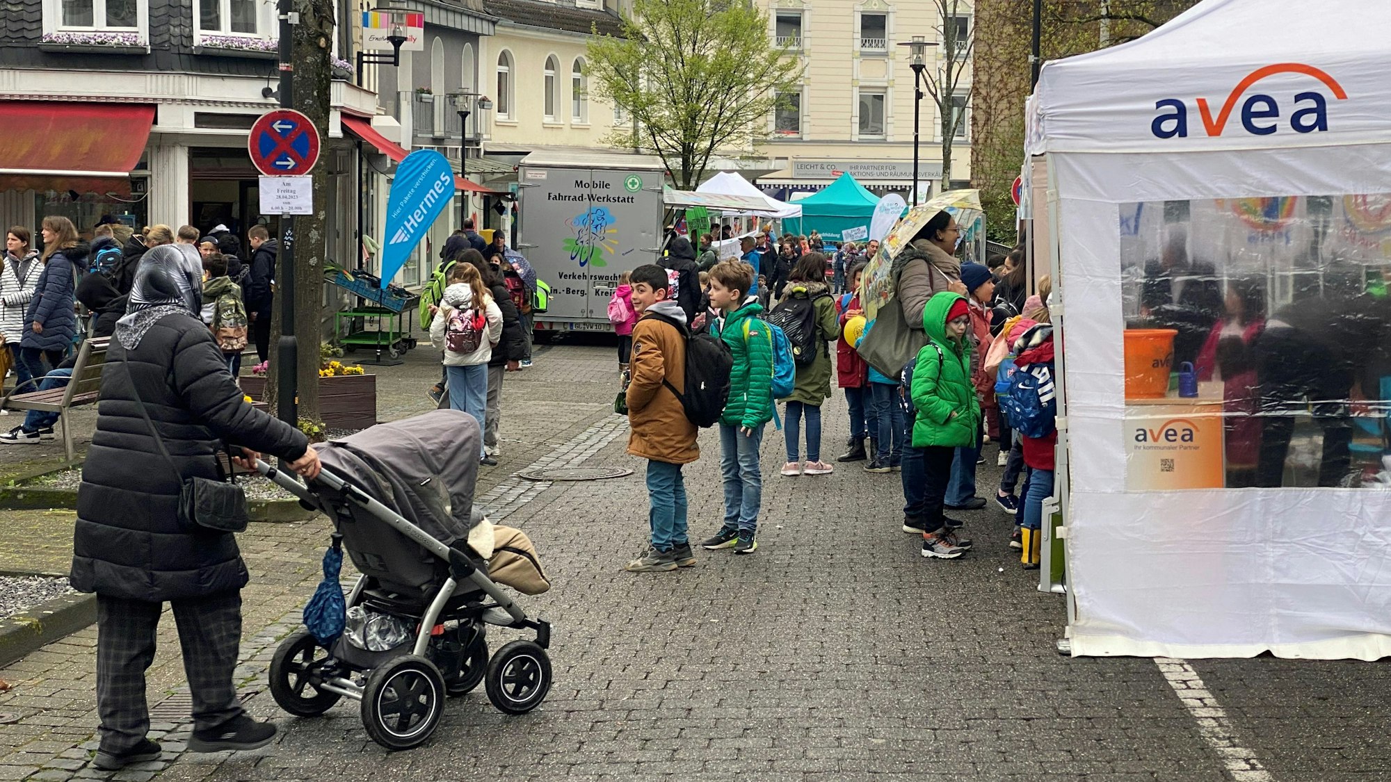 Umweltmarkt rund um den Burscheider Marktplatz