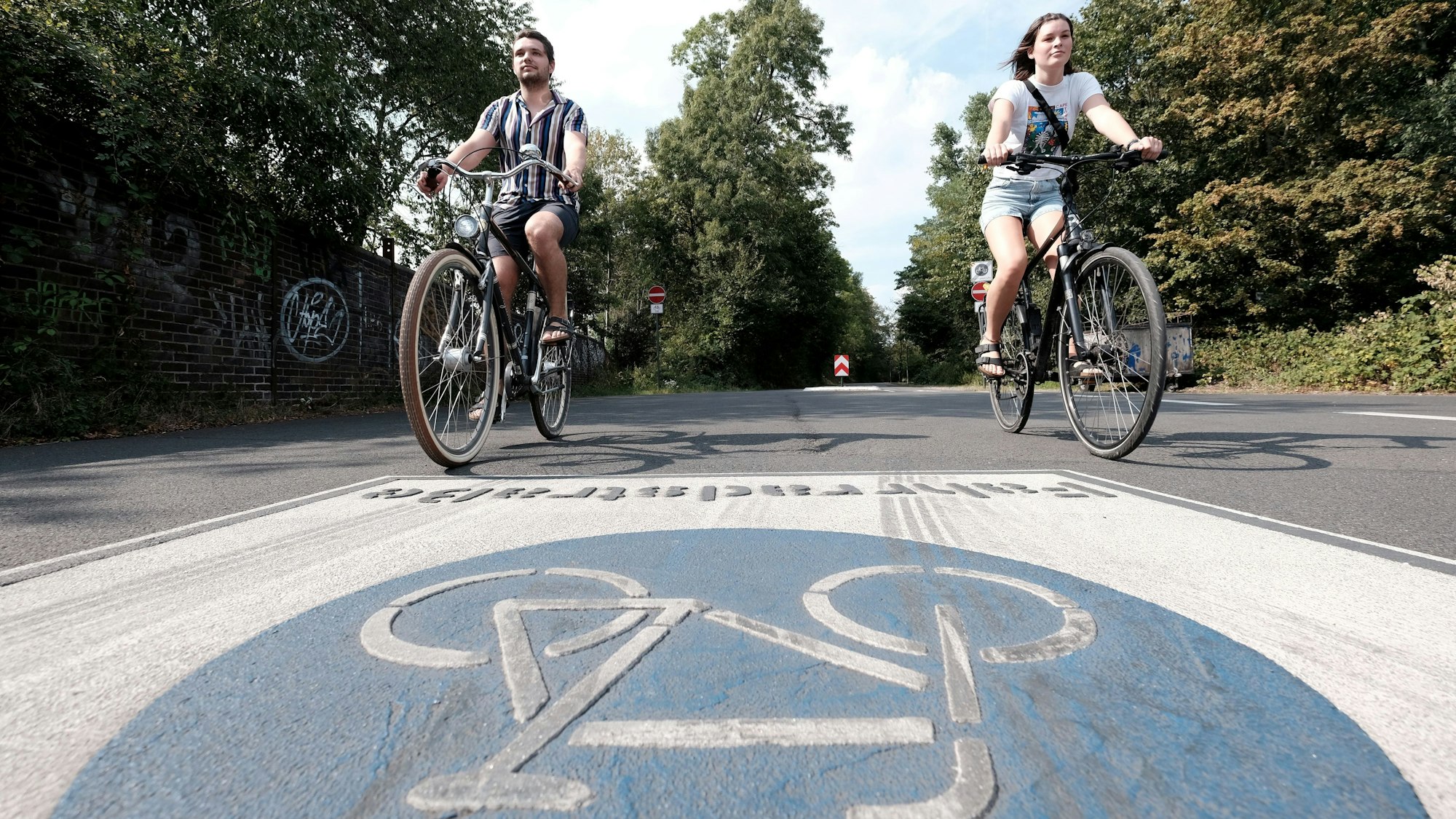 Das Radfahren in Rechtsrheinischen soll deutlich attraktiver werden.