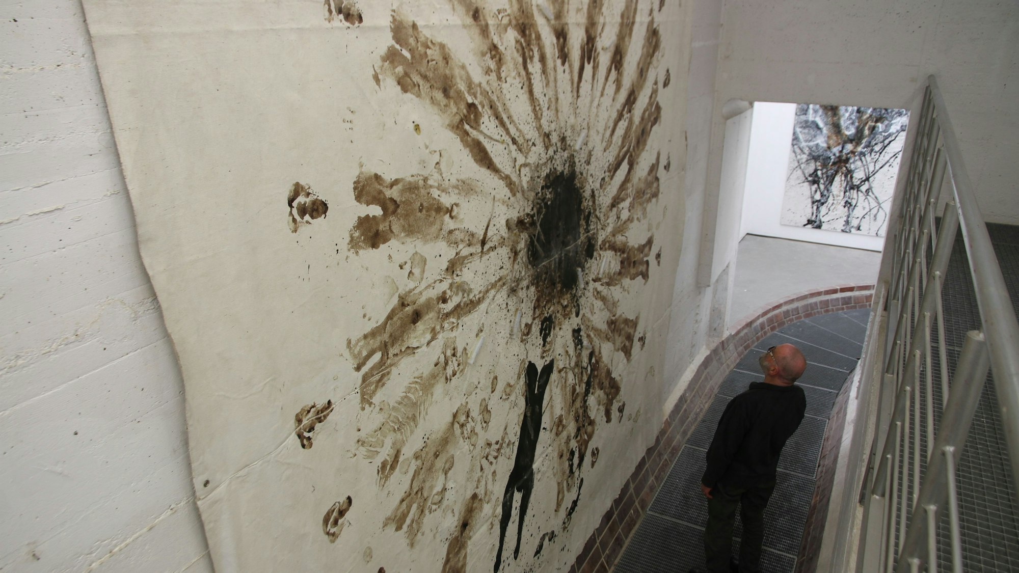 Ausstellung Lust for Life mit Arbeiten von Peter Gilles im Pumpwerk Siegburg.