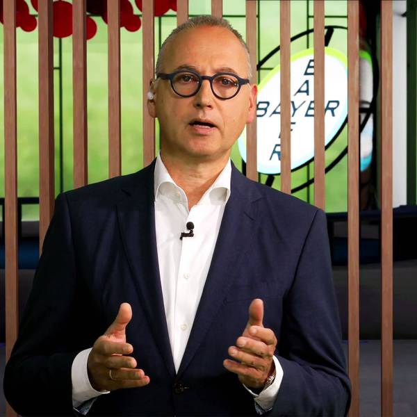 Werner Baumann, Vorsitzender des Vorstands der Bayer AG