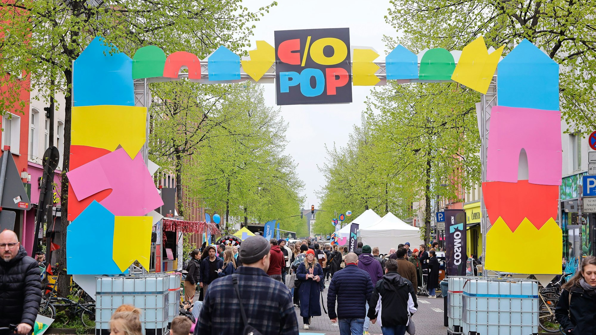 Auch in diesem Jahr gibt es bei der co/pop wieder Umsonst-Programm für alle am Wochenende.