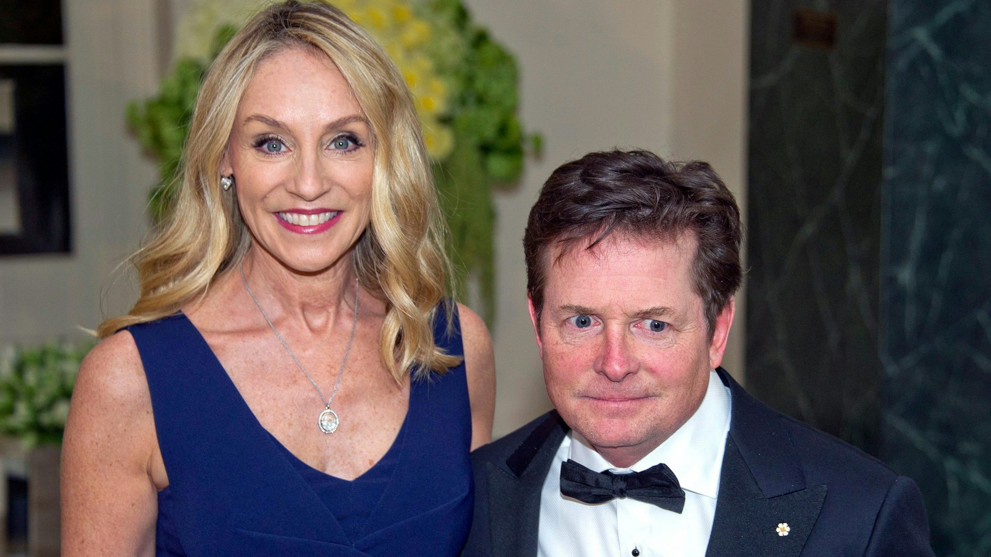Michael J. Fox und seine Frau, Tracy Pollan