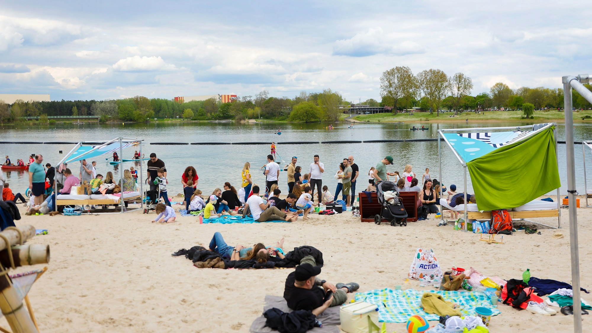 Der Blackfoot Beach am Fühlinger See