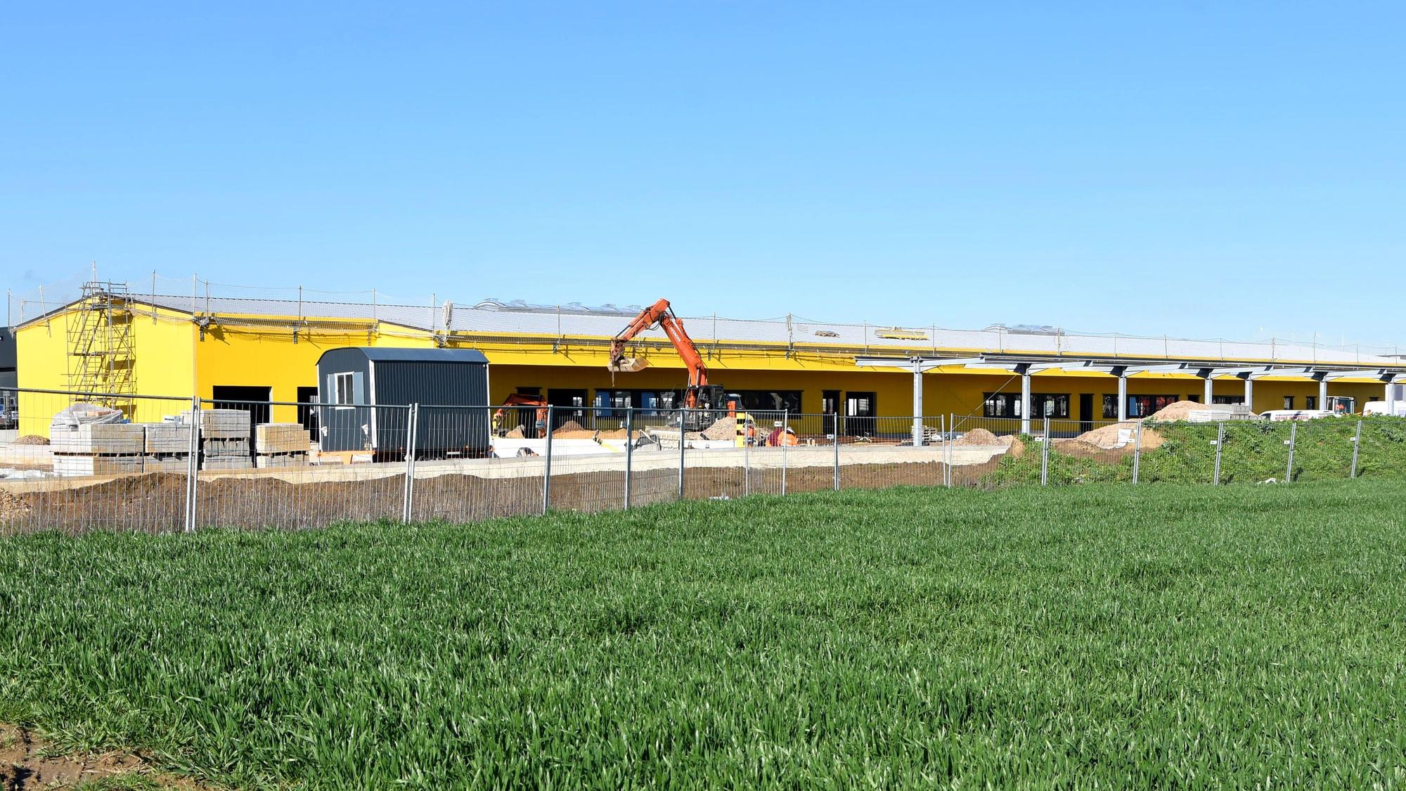 Bauarbeiten Am Gut Neuenhof/Bully-les-Mines-Straße