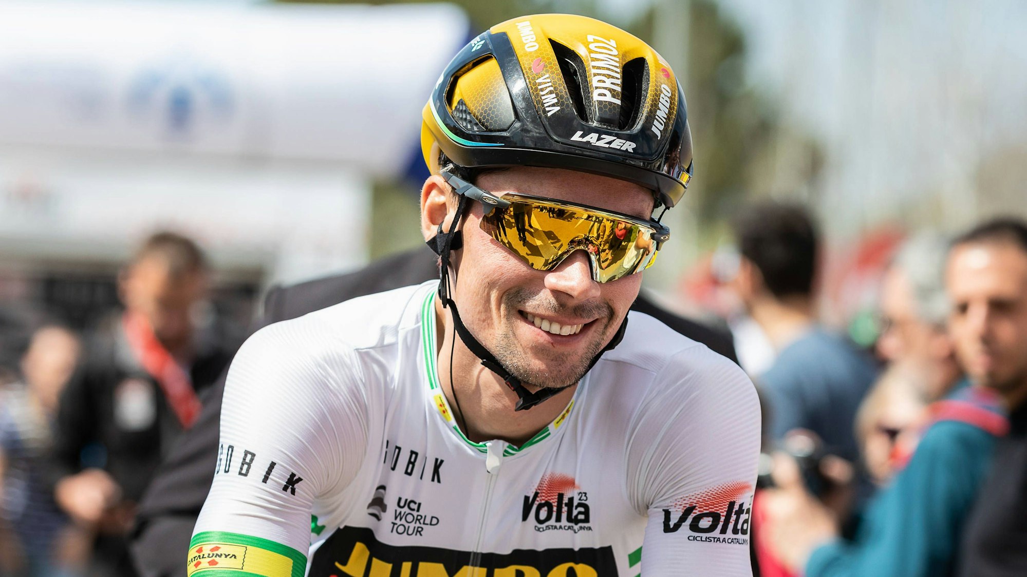 Primoz Roglic bei der Katalonien-Rundfahrt in diesem Jahr.