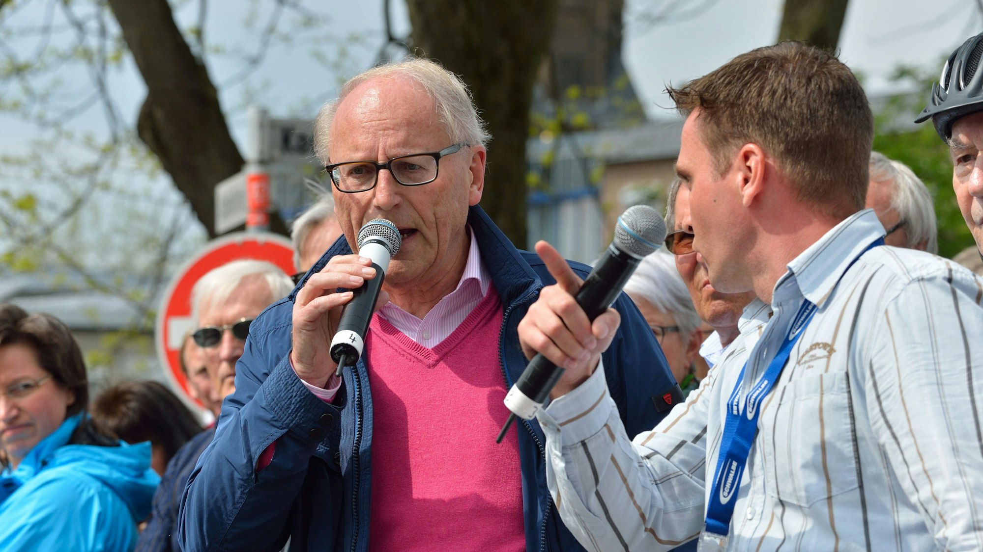 Herbert Watterott ist enttäuscht, dass er als Moderator von der Stadt ausgebootet wurde.
