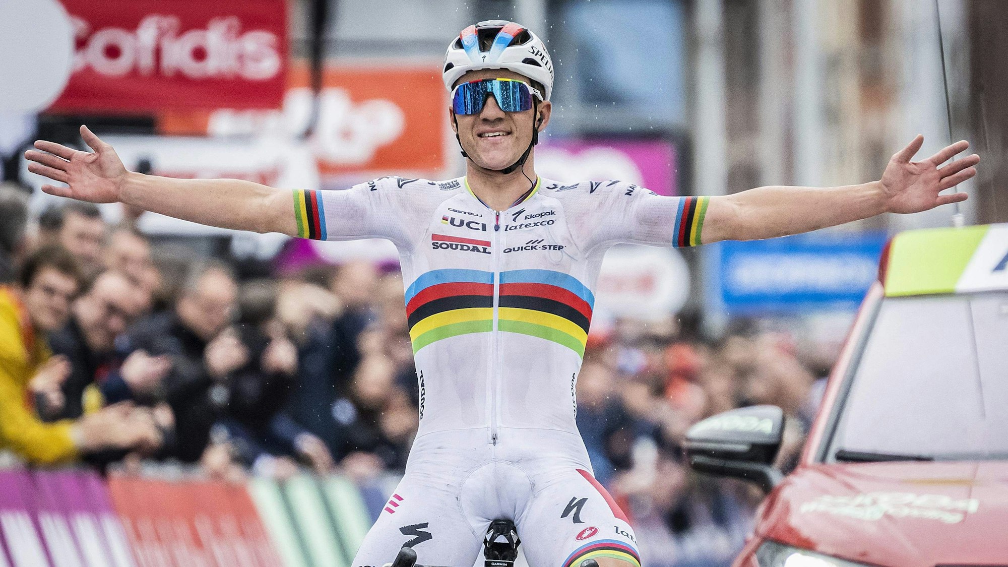 Belgiens neuer Superstar auf dem Rad: Remco Evenepoel, der Weltmeister. Ende April gewann er das Monument Lüttich-Bastogne-Lüttich.