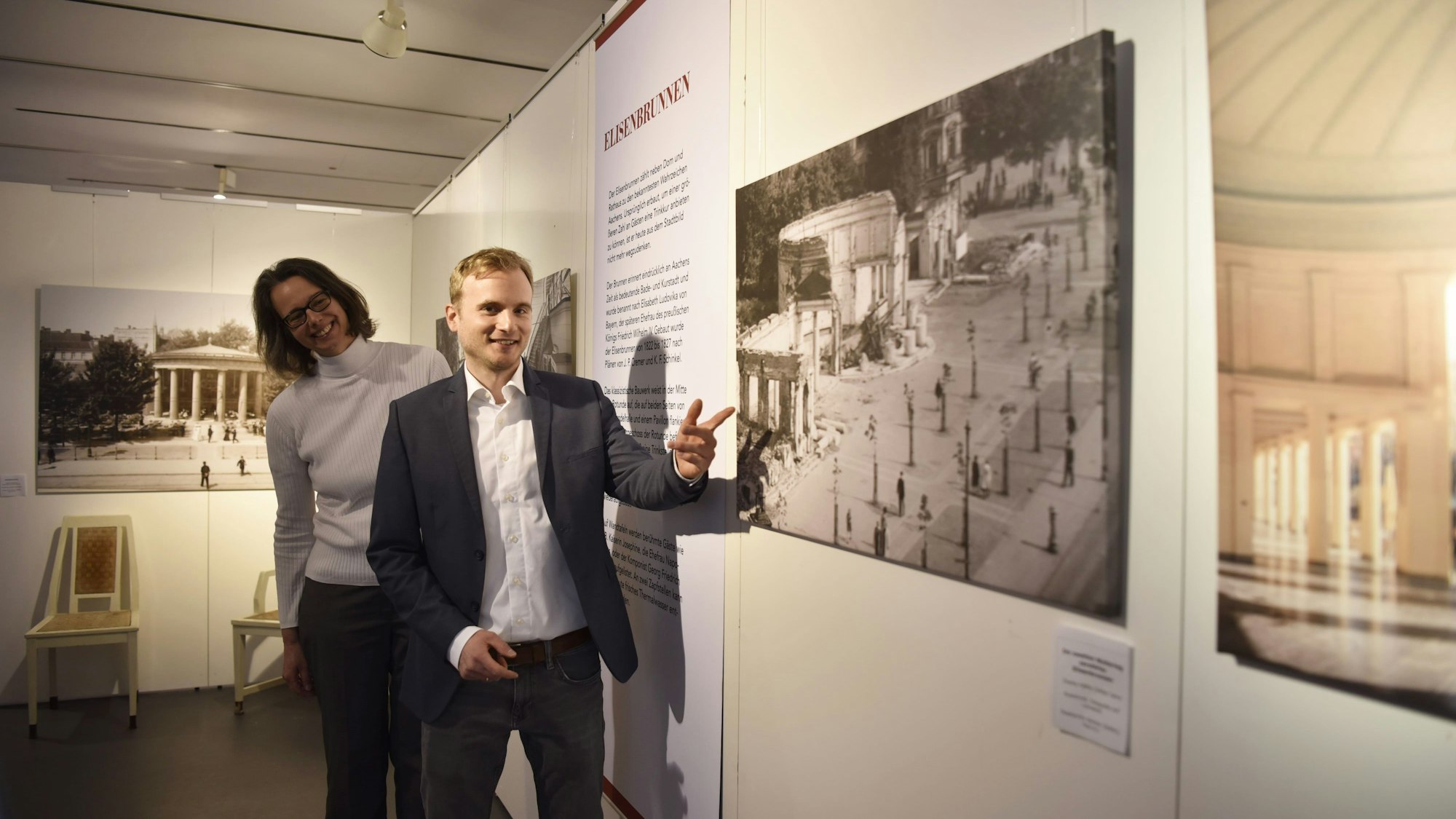 Museumsleiterin Dr. Iris Hofmann-Kastner und Kurator Michael Meurer.