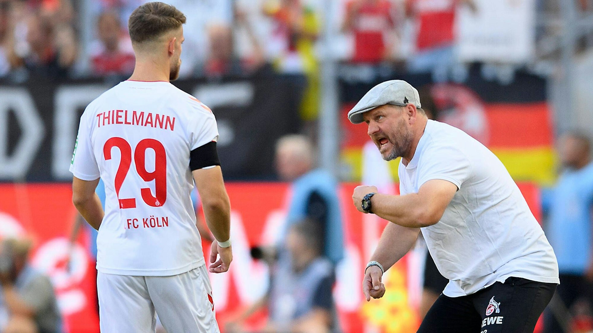 Jan Thielmann ist ein Spieler, der Steffen Baumgart beeindruckt. Der 20-Jährige steht vor der Rückkehr in die Startelf des 1. FC Köln.
