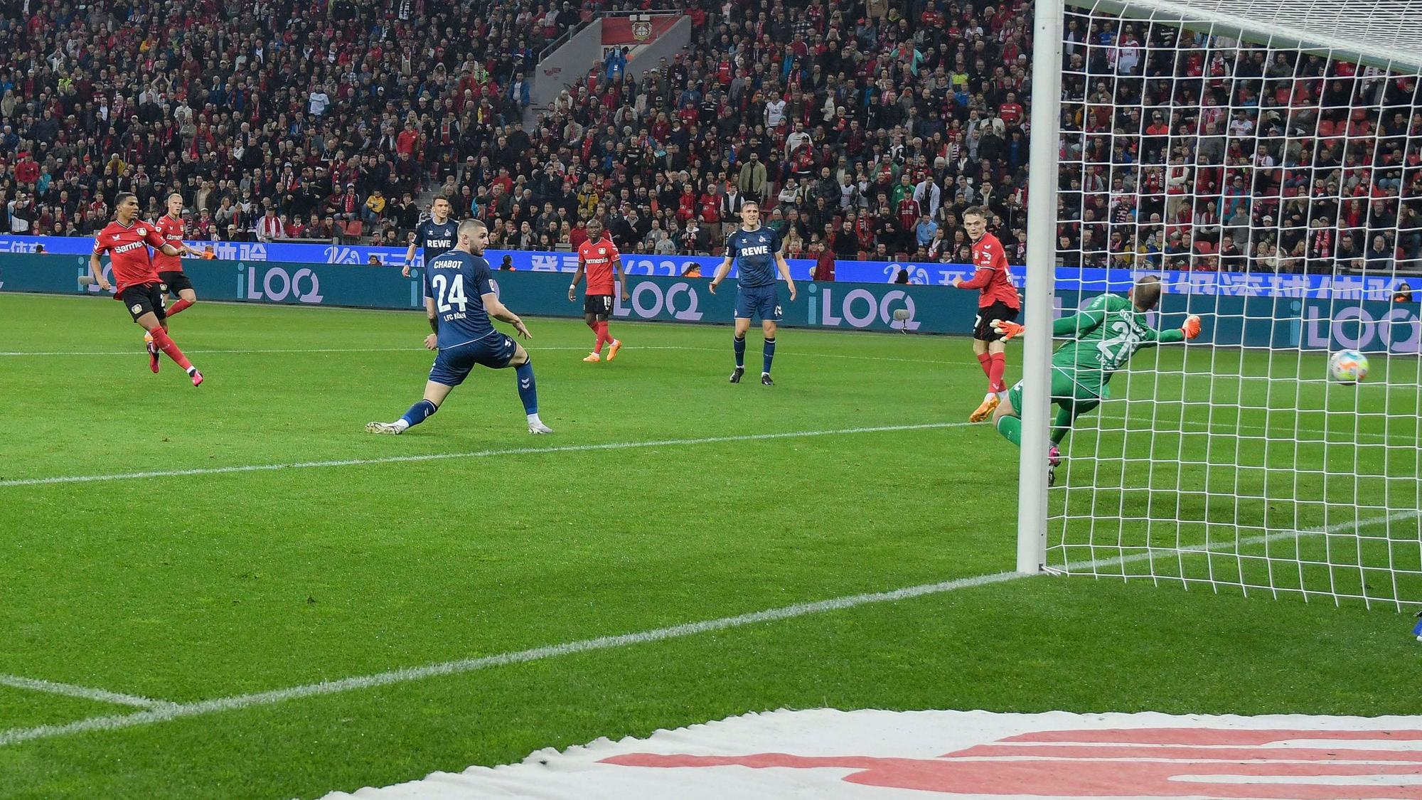 Amine Adli traf zum zwischenzeitlichen 1:1