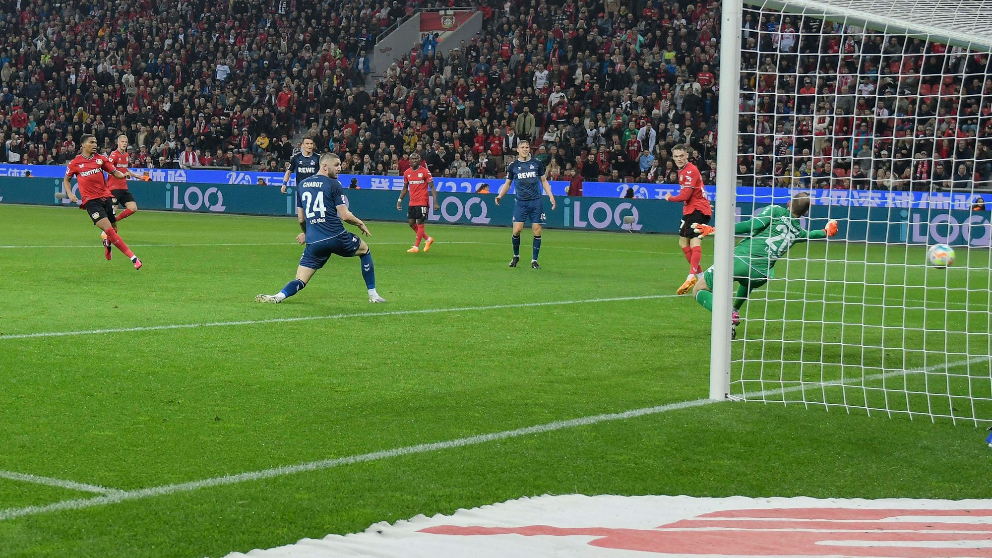 Amine Adli traf zum zwischenzeitlichen 1:1