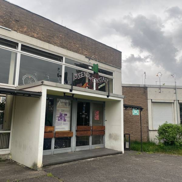 Die städtische Tageseinrichtung für Kinder in der Dhünnstraße 12a, Wiesdorf.