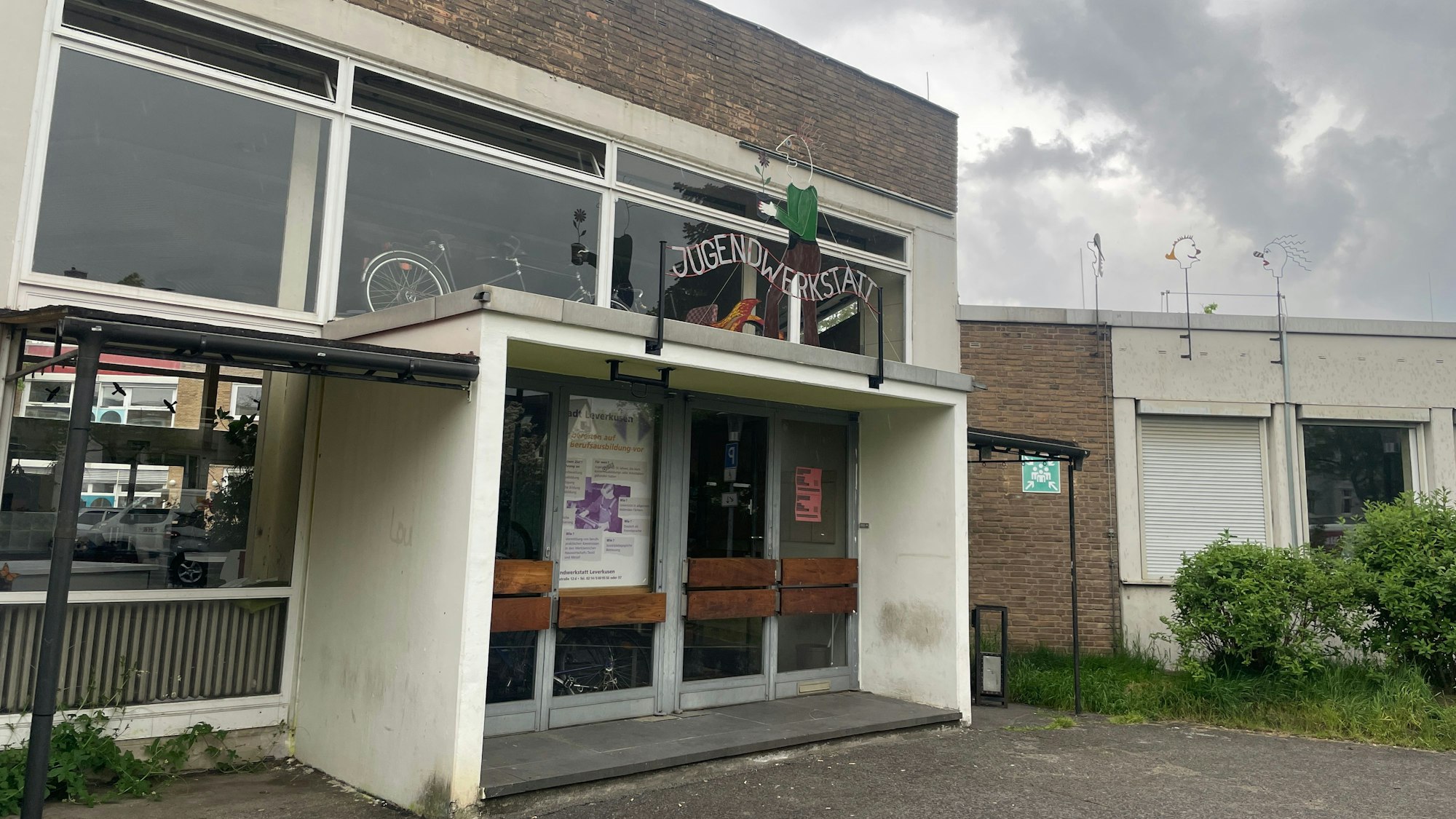 Die städtische Tageseinrichtung für Kinder in der Dhünnstraße 12a, Wiesdorf.