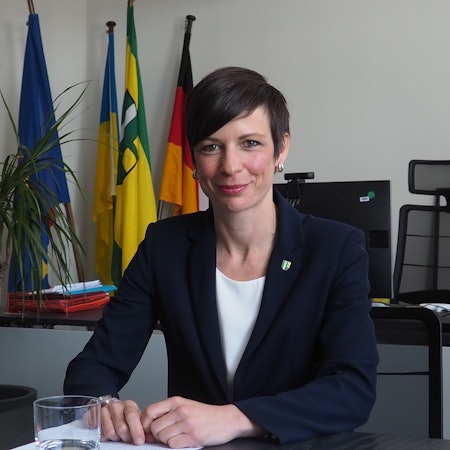 04.05.2023 Erftstadt Bürgermeisterion Carolin Weitzel