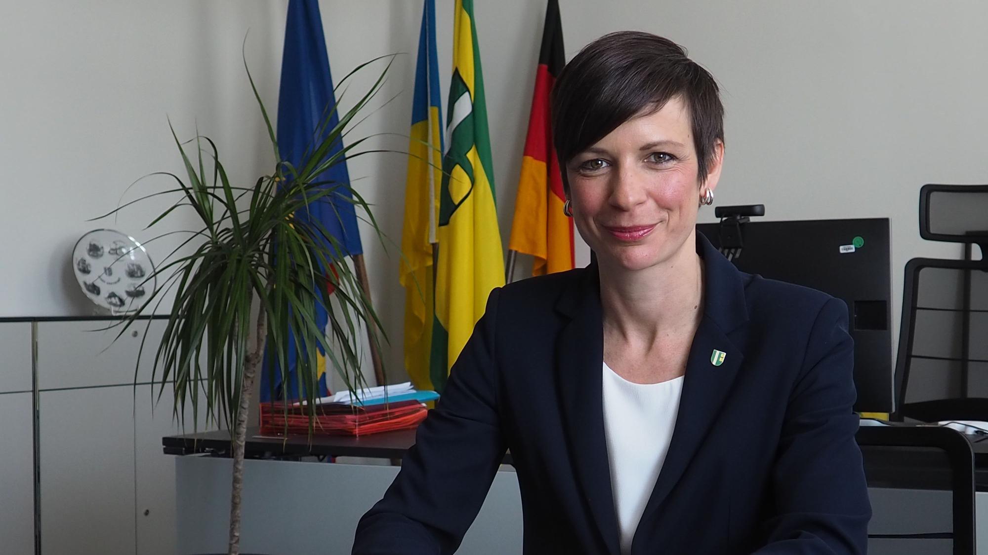 04.05.2023 Erftstadt Bürgermeisterion Carolin Weitzel
