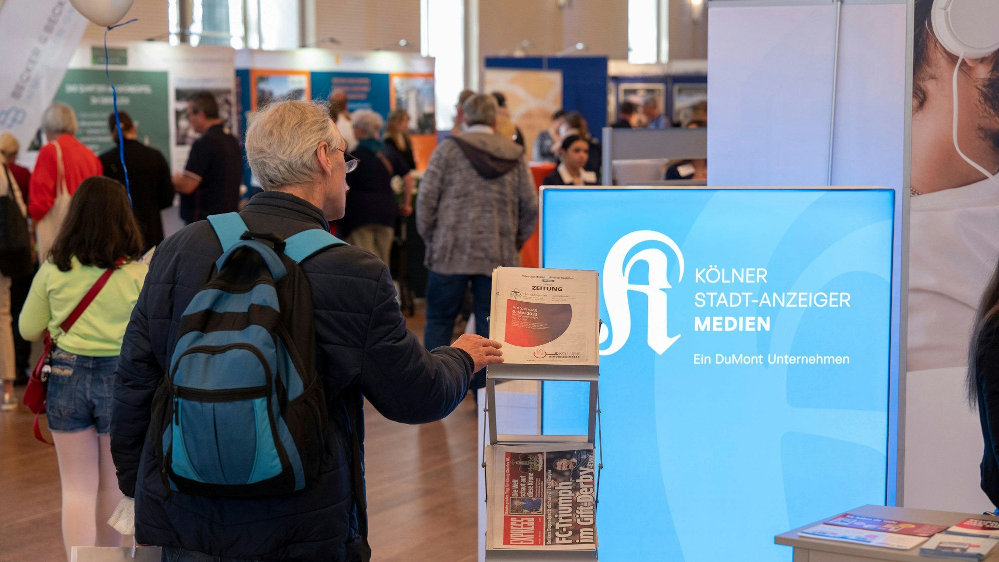 Rund 3200 Besucher kamen zur Immobilienmesse im Gürzenich