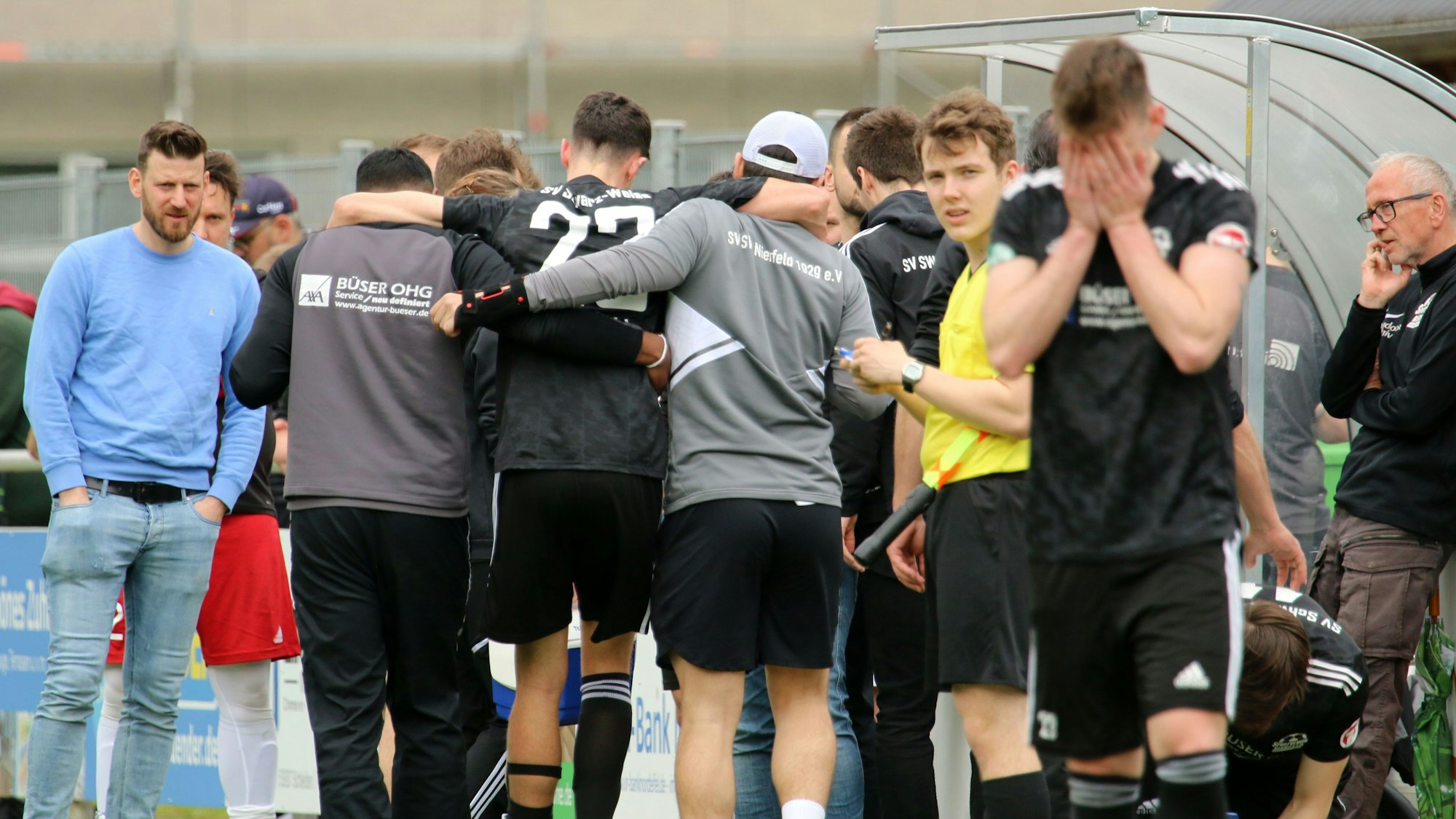 Verletzt raus: Yannick Lenhard war gerade erst zurückgekehrt.