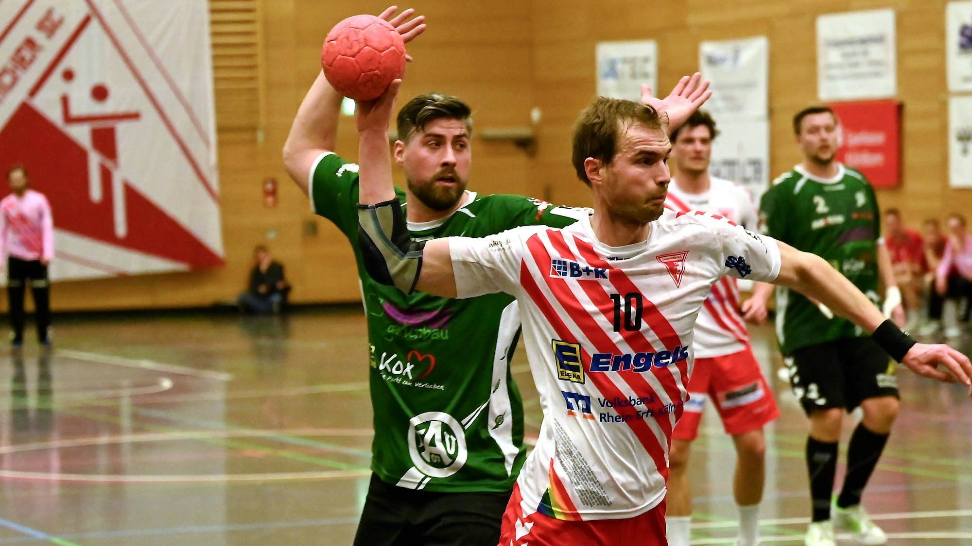 18.03.2023, Handball-Longericher SC Köln-Aldekerk
vorne: Benjamin Richter (Longerich)
Foto: Uli Herhaus