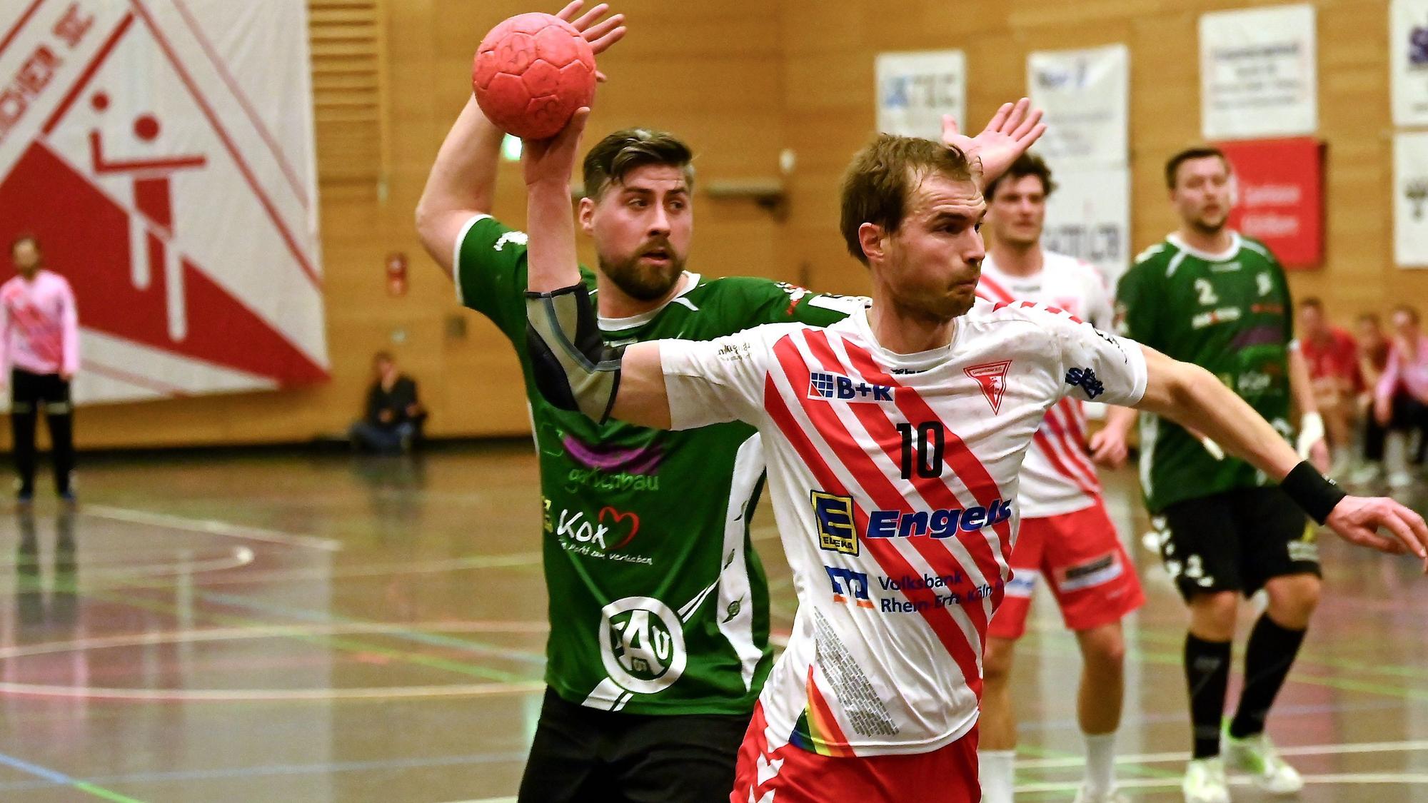 18.03.2023, Handball-Longericher SC Köln-Aldekerk
vorne: Benjamin Richter (Longerich)
Foto: Uli Herhaus
