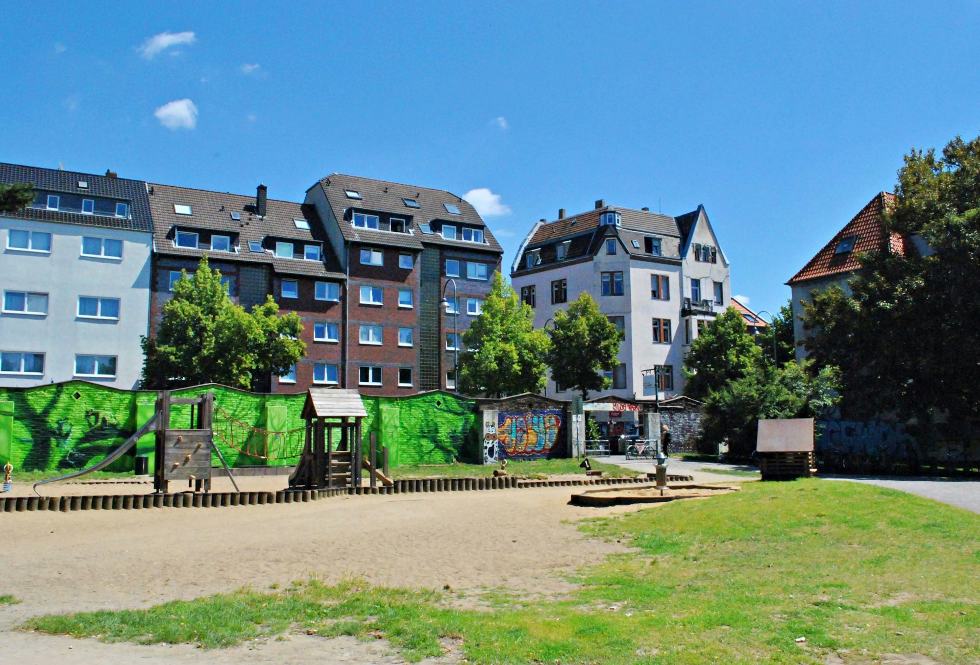 Der Leo-Amann-Park in Köln-Ehrenfeld