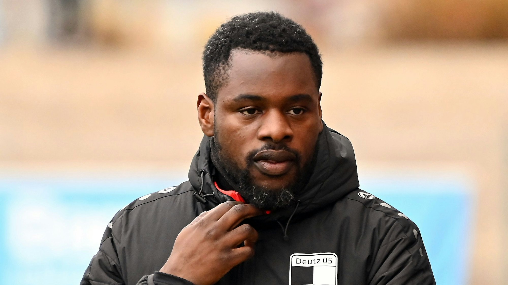 19.11.2022,-Fussball-B-Jugend-Bayer-Deutz 05
TR: Nestor Londji (Deutz)
Foto: Uli Herhaus