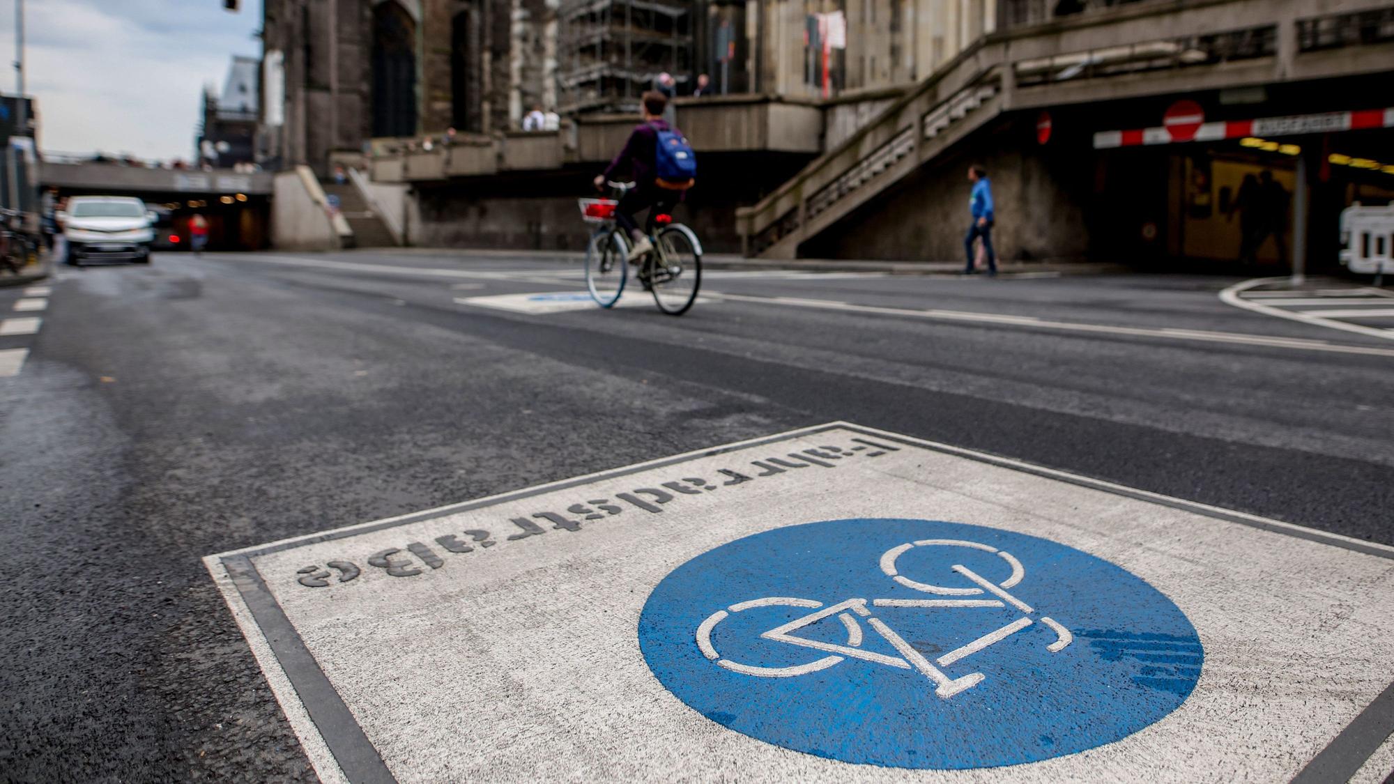 Seit einigen Monaten auch eine Fahrradstraße: Die Trankgasse am Dom.