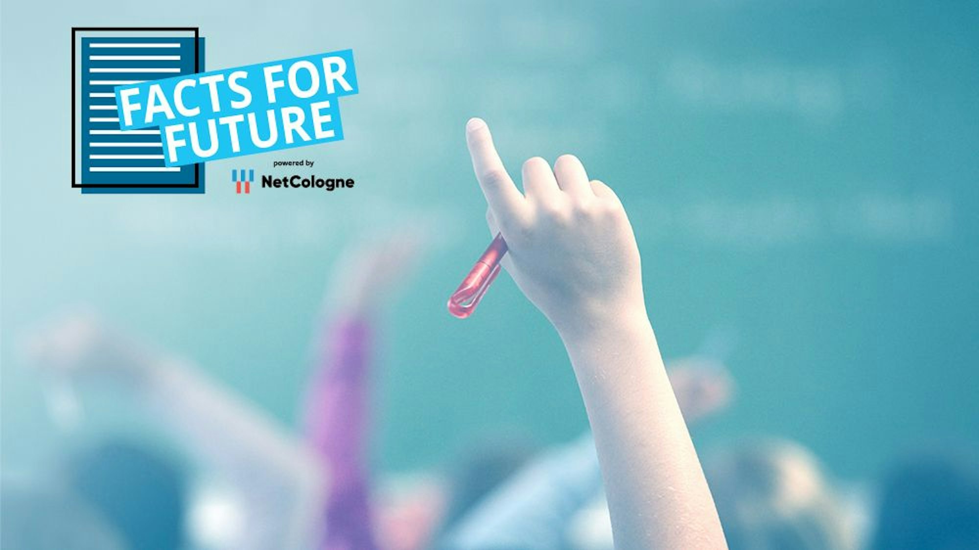 Kölner Stadt-Anzeiger und NetCologne rufen auf zum „Facts for Future“-Wettbewerb.