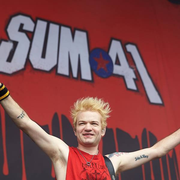 Sum41-Sänger Deryck Whibley steht beim „Rock am Ring“ 2017 auf der Bühne. Nun hat die kanadische Band ihre Trennung bekannt gegeben.