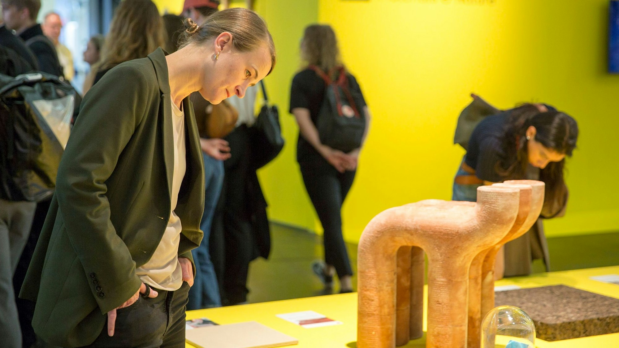 Stand: Interzum Trend Forum Materials & Nature "Mattress Recycling - From Linear to Circular", Bereich: Materials & Nature,Halle 6