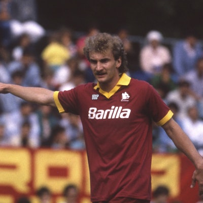 Rudi Völler 1988 im Trikot der AS Rom.