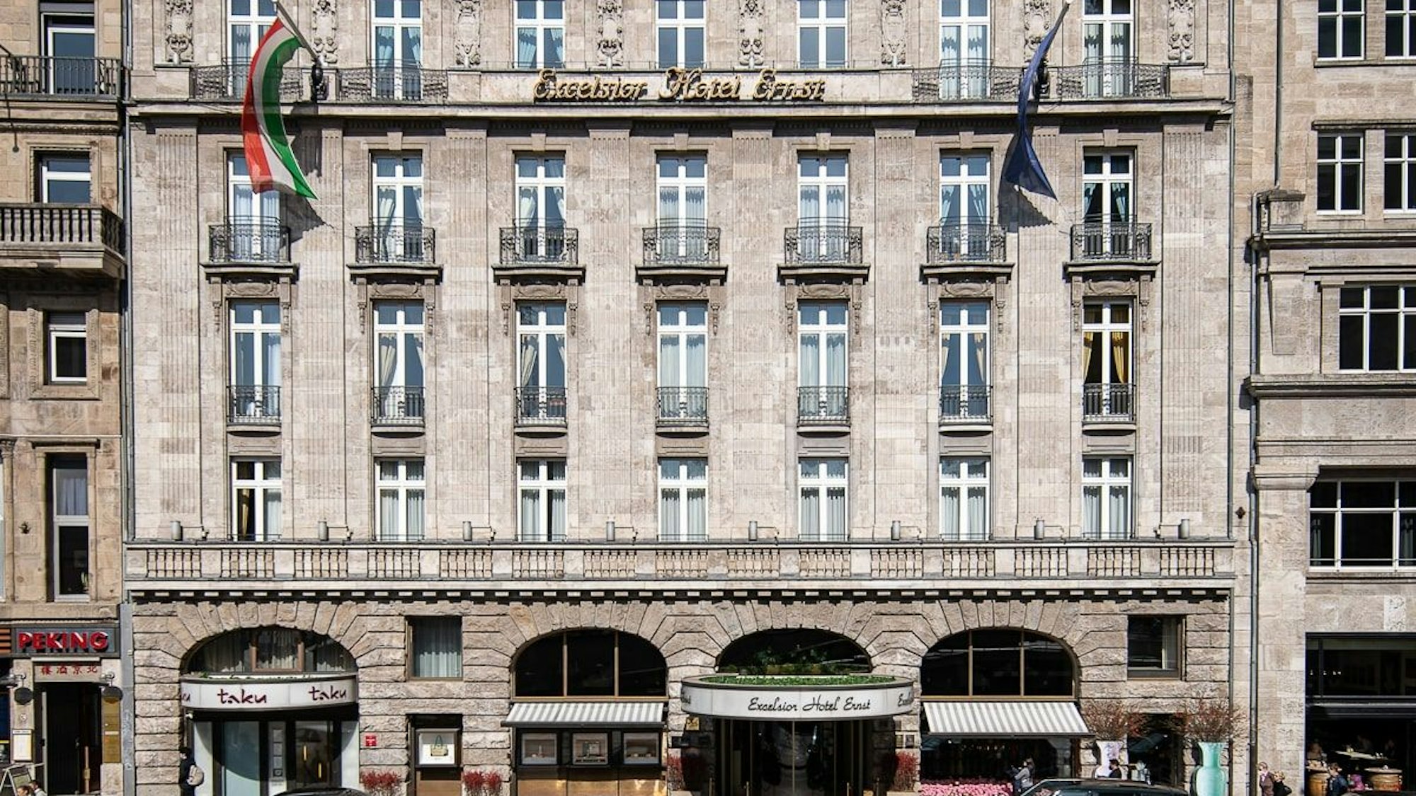 Außenfassade des Kölner Excelsior Hotel Ernst