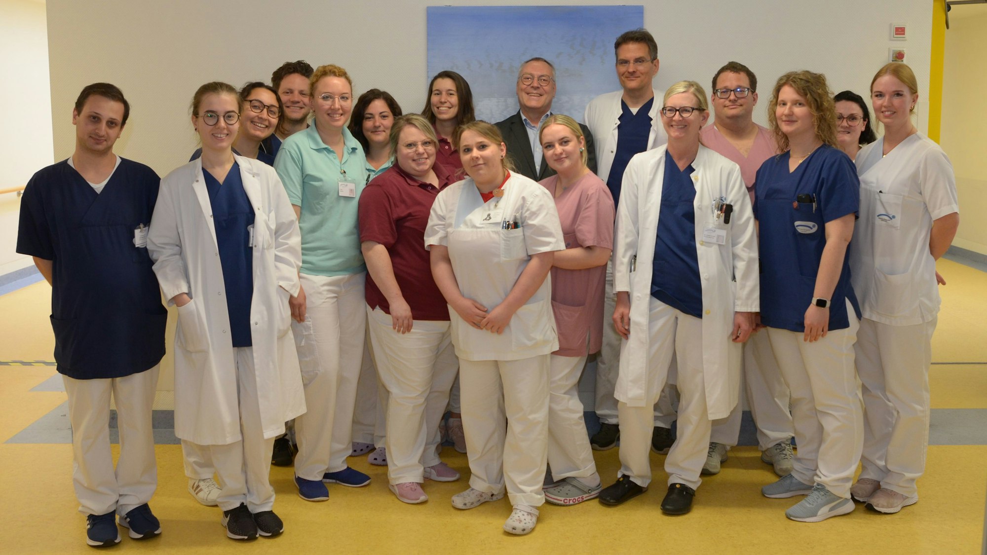 Ein Teil des Teams der Stroke Unit in Euskirchen.