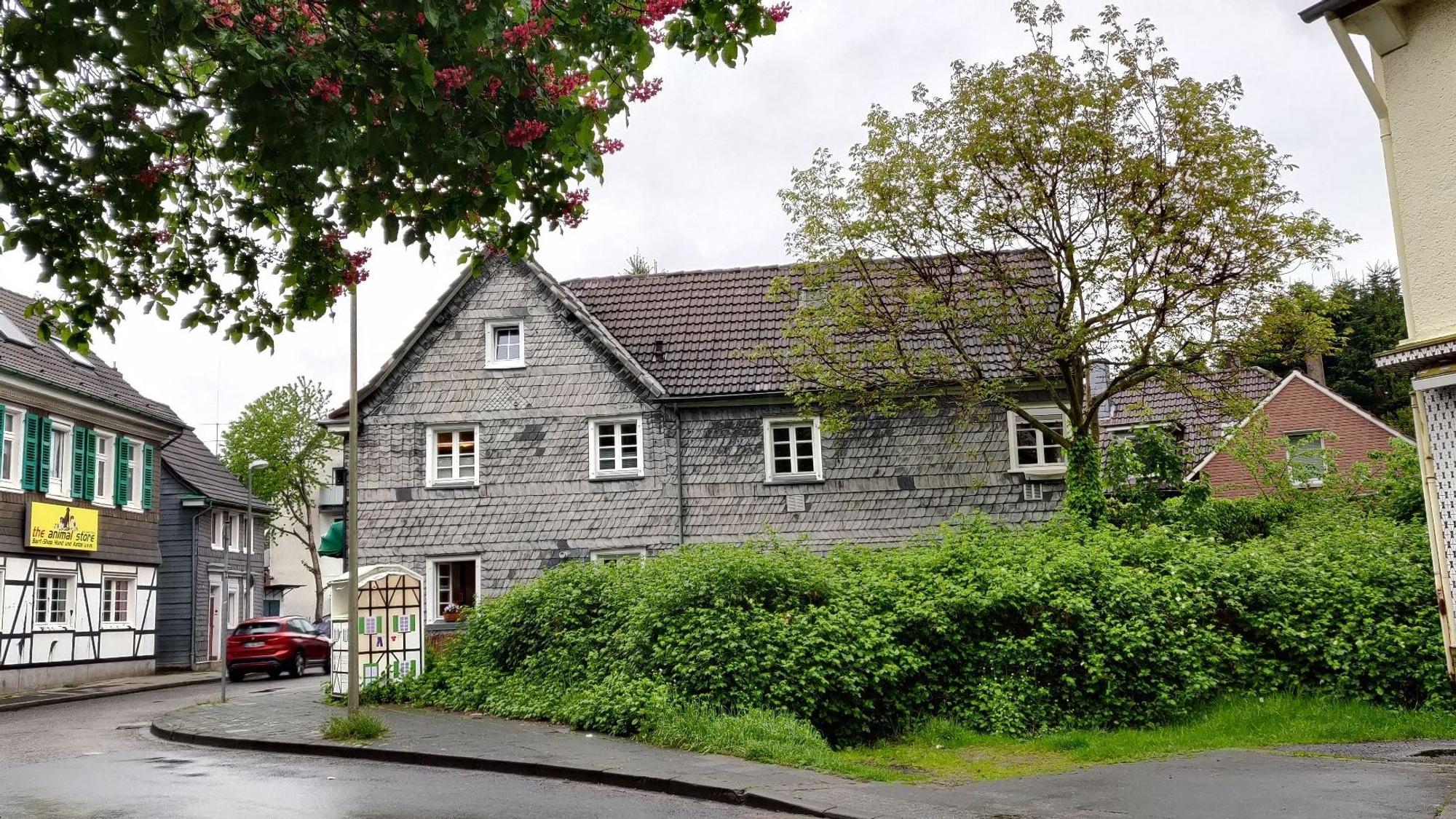Die bis heute unbebaute Ecke an der Gartenstraße