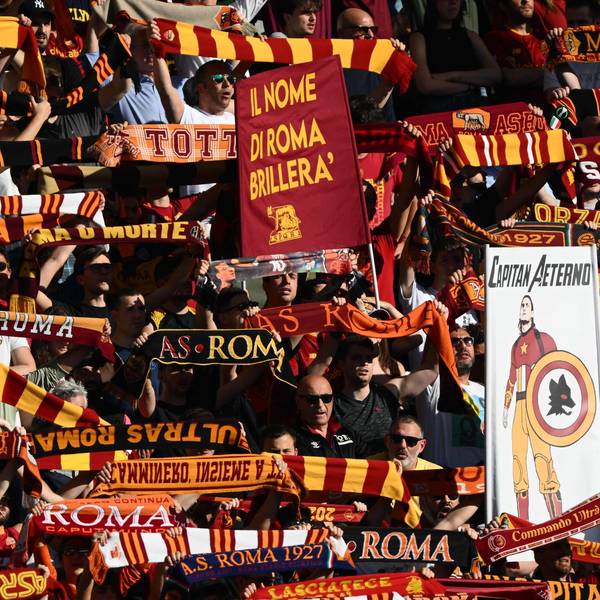Fans der AS Rom.