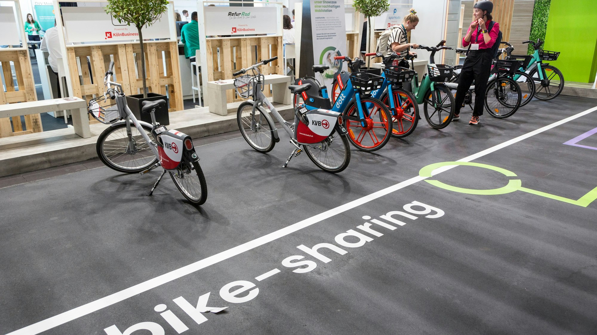 Messestand auf der Polismobility