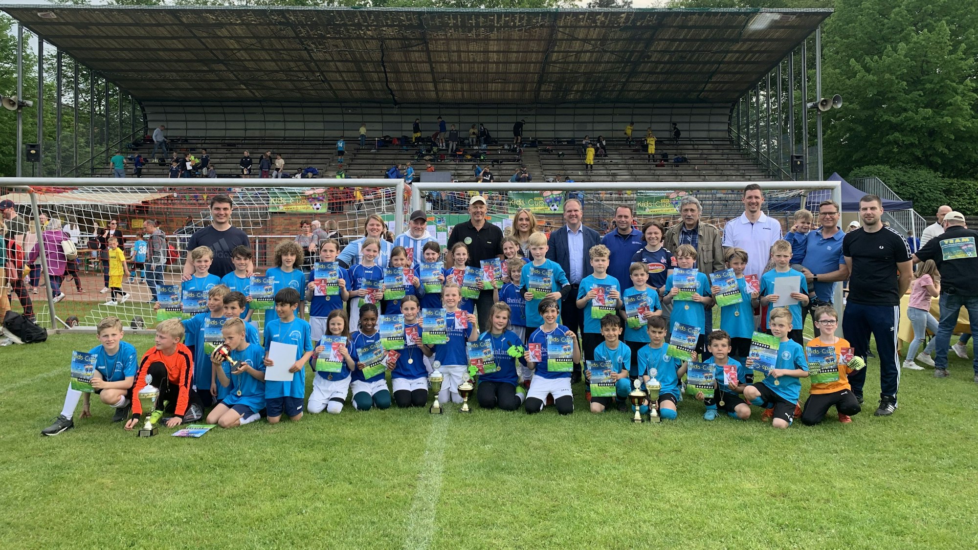 Teilnehmer beim Kids Cup in Hürth.