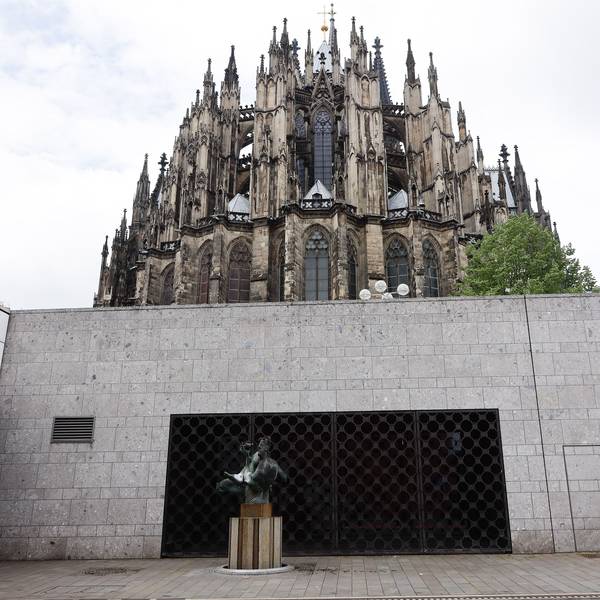 Das Baptisterium am Kölner Dom.