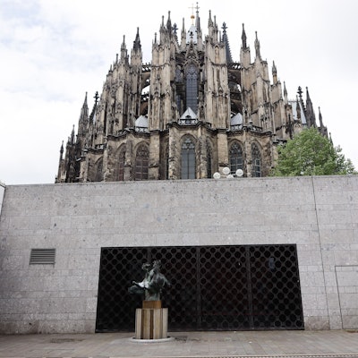 Das Baptisterium am Kölner Dom.