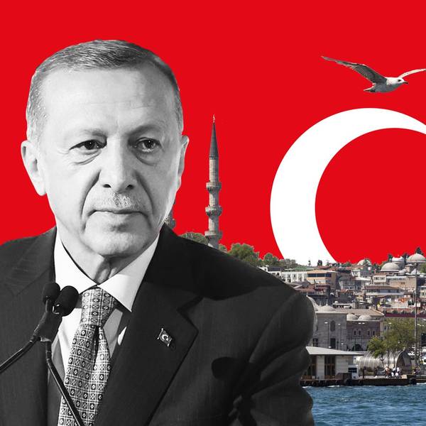 Der amtierende türkische Staatspräsident Erdoğan (l.) liegt in aktuellen Umfragen hinter seinem Herausforderer Kılıçdaroğlu. (Montage)