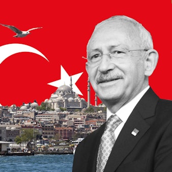 Der amtierende türkische Staatspräsident Erdoğan (l.) liegt in aktuellen Umfragen hinter seinem Herausforderer Kılıçdaroğlu. (Montage)