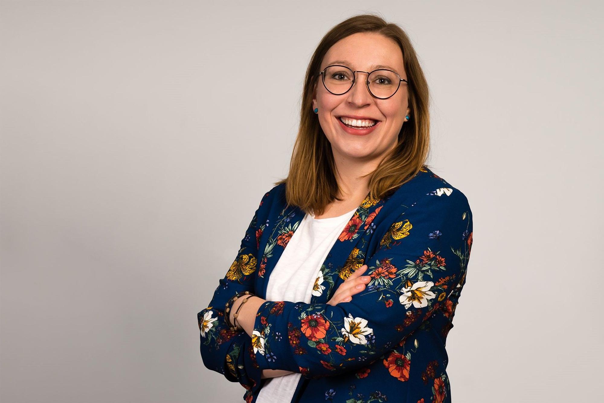 Die Leichlinger Digitalisierungsbeauftragte Ann-Kristin Gröne