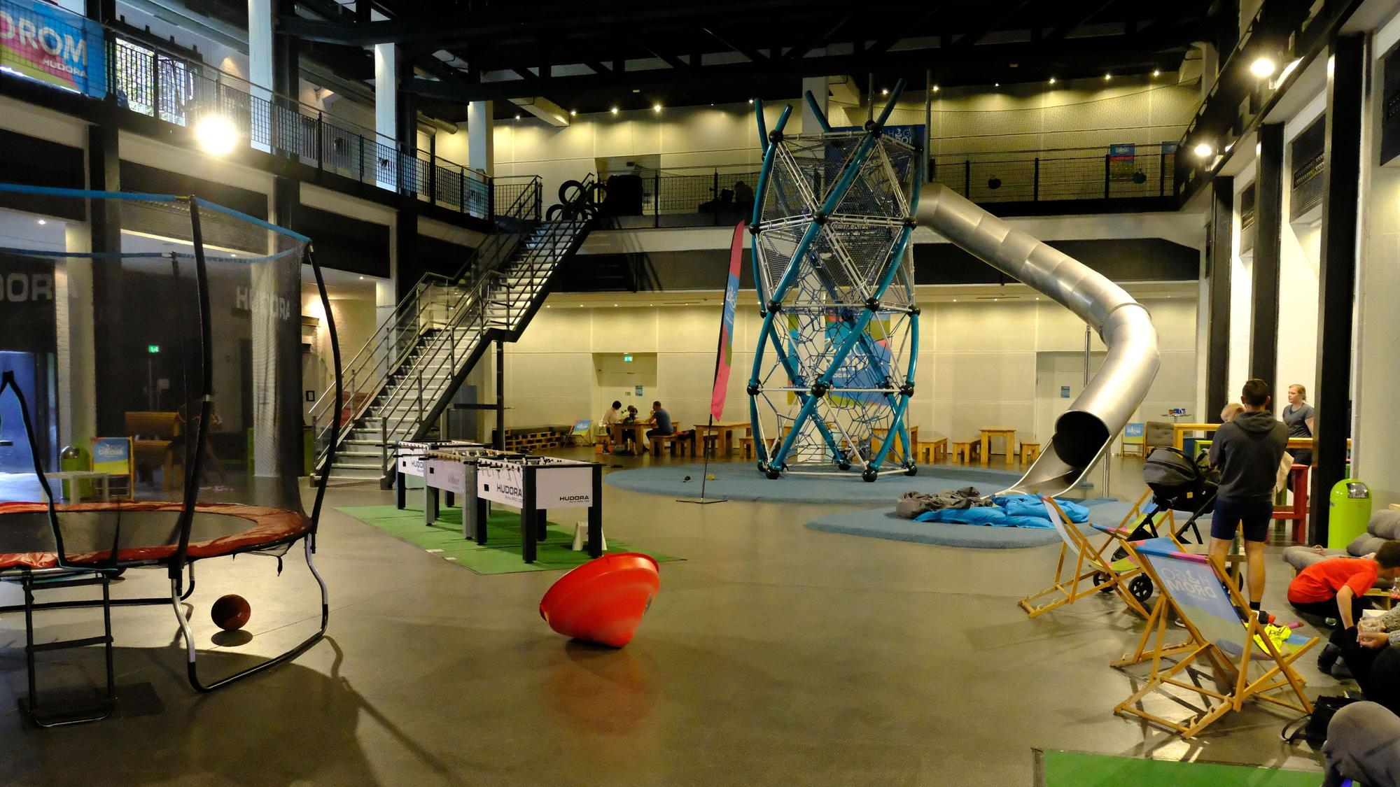 Auf der rund 3000 Quadratmeter großen Fläche des Indoor-Spielparks im Firmenicher Zikkurat sollen weitere Attraktionen hinzukommen.