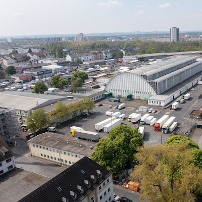 Im Bereich rund um den Kölner Großmarkt soll die Parkstadt Süd entstehen.