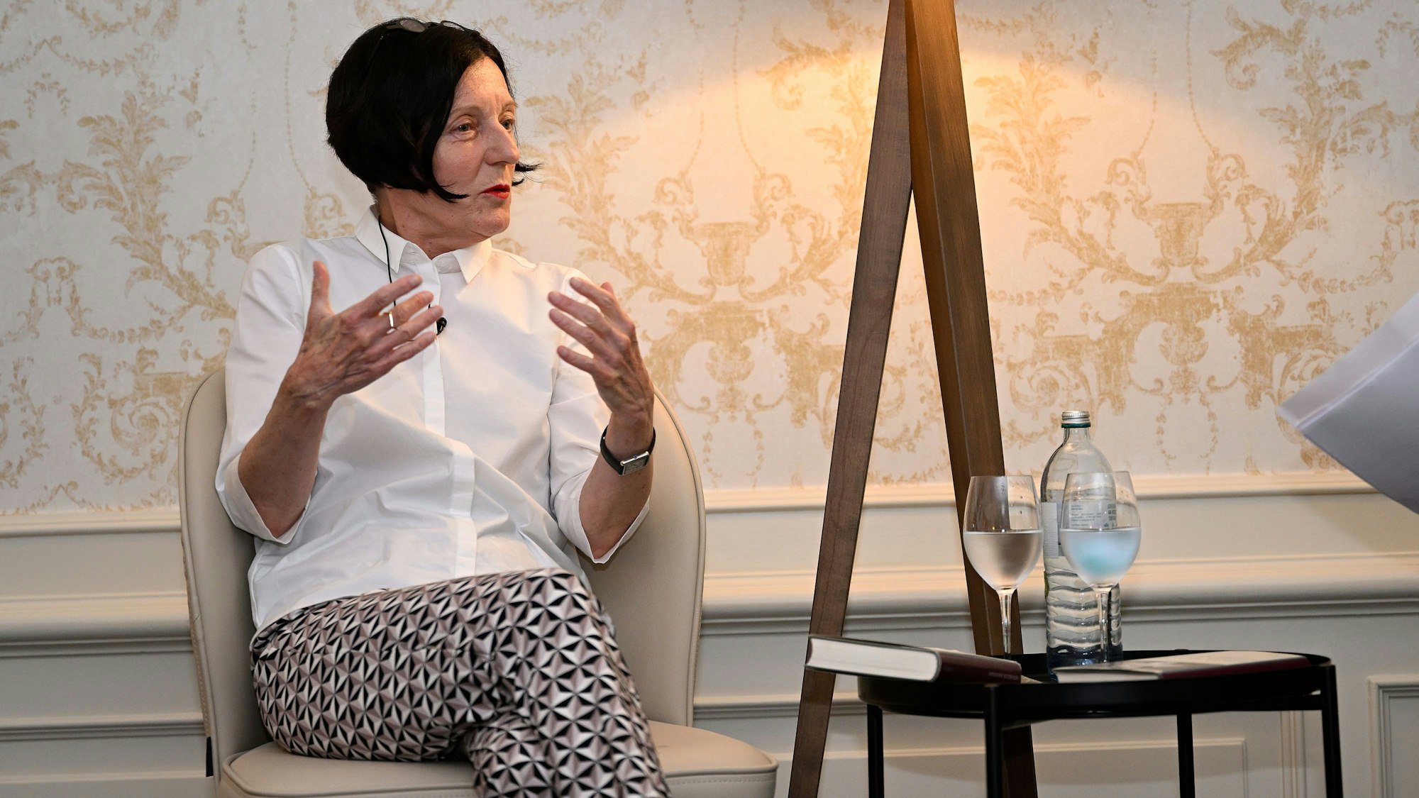 Literaturnobelpreisträgerin Herta Müller.